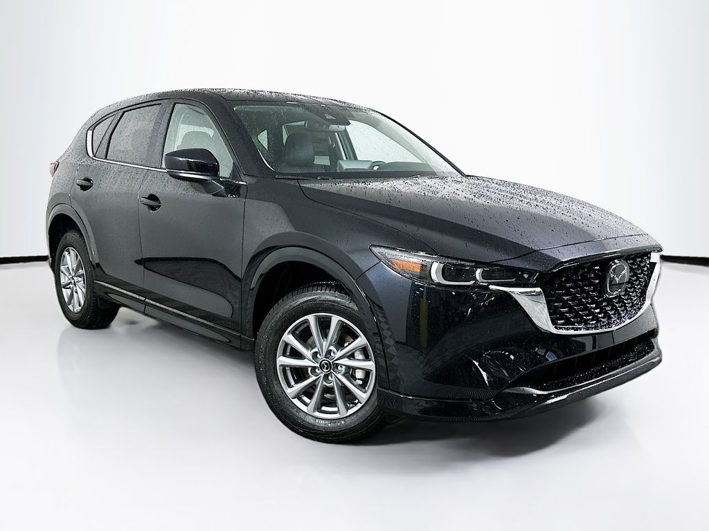 Jet Black 2025 Mazda CX-5 2.5 S Preferred AWD SUV / Crossover All-Wheel Drive 6-Speed Automatic