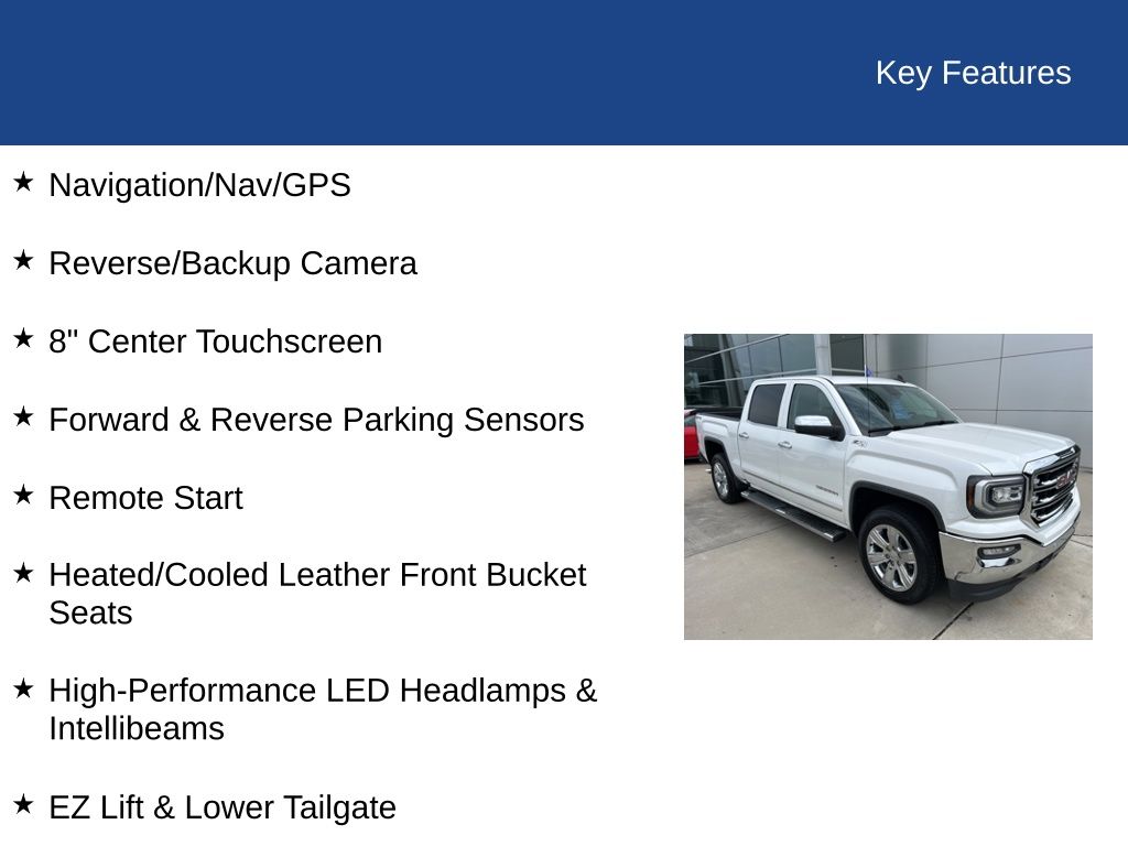 2018 GMC Sierra 1500 SLT