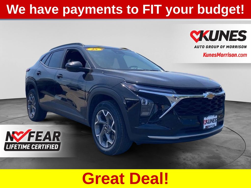 Mosaic Black Metallic 2025 Chevrolet Trax SUV / Crossover Front-Wheel Drive 6-Speed Automatic