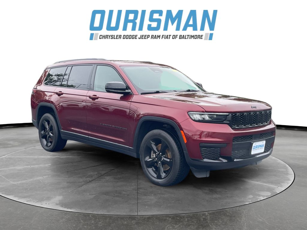 Velvet Red Pearlcoat 2023 Jeep Grand Cherokee L Altitude 4WD SUV / Crossover Four-Wheel Drive 8-Speed Automatic
