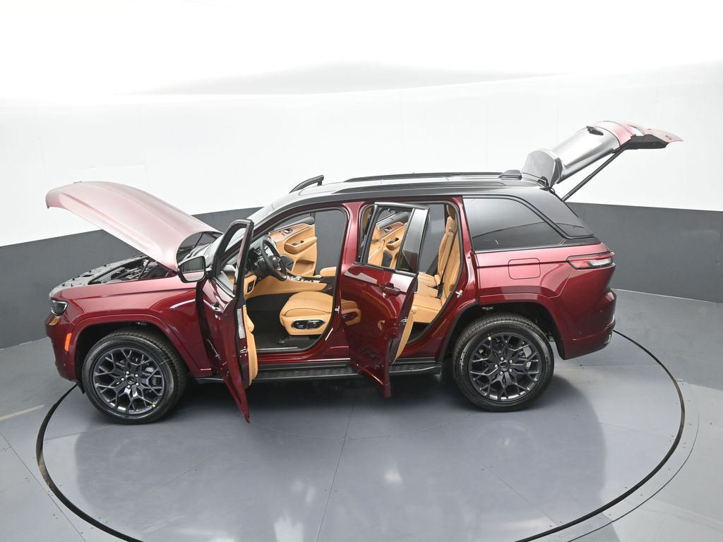 New 2025 Velvet Red Pearlcoat Jeep Summit Reserve image 71
