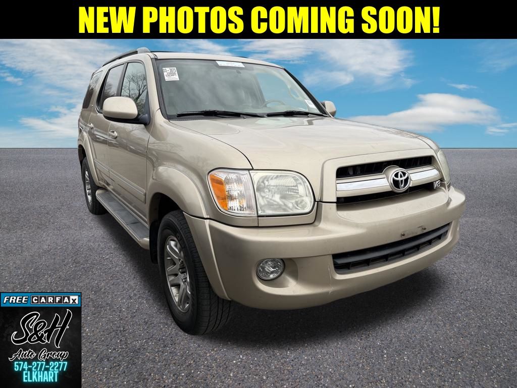 Desert Sand Mica 2006 Toyota Sequoia Limited 4WD SUV / Crossover Four-Wheel Drive 5-Speed Automatic Overdrive