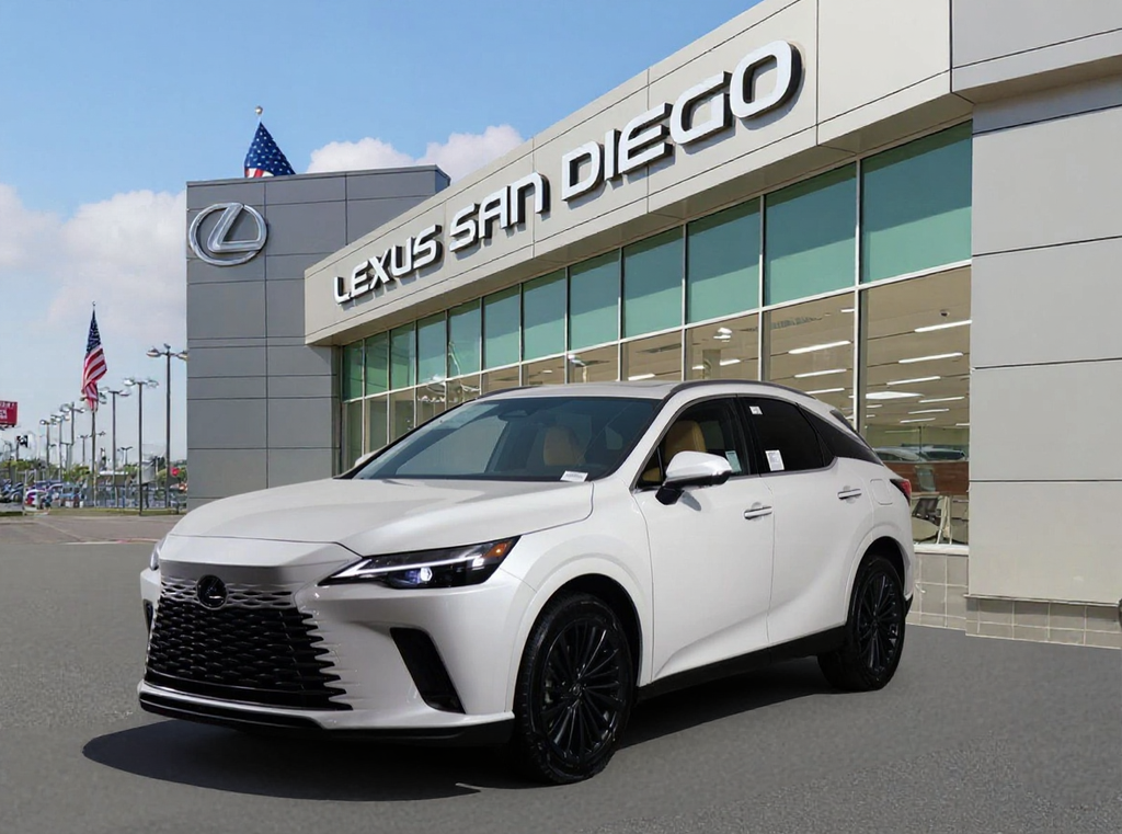 Eminent White Pearl 2026 Lexus RX Hybrid 450h+ Premium AWD SUV / Crossover All-Wheel Drive Continuously Variable Transmission