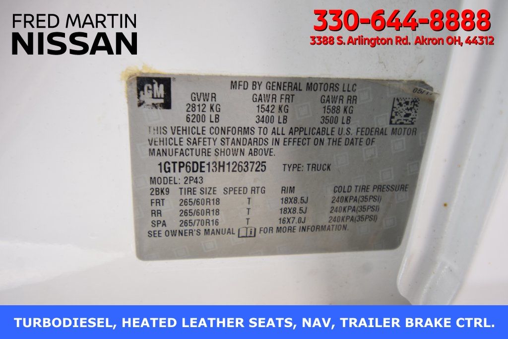 used 2017 GMC Canyon car, priced at $21,696