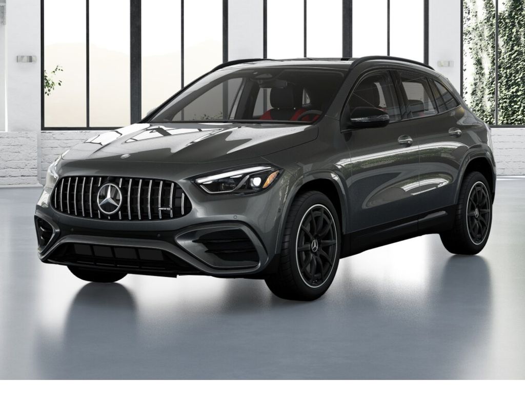Mountain Gray Metallic 2026 Mercedes-Benz GLA SUV / Crossover All-Wheel Drive 8-Speed Automatic