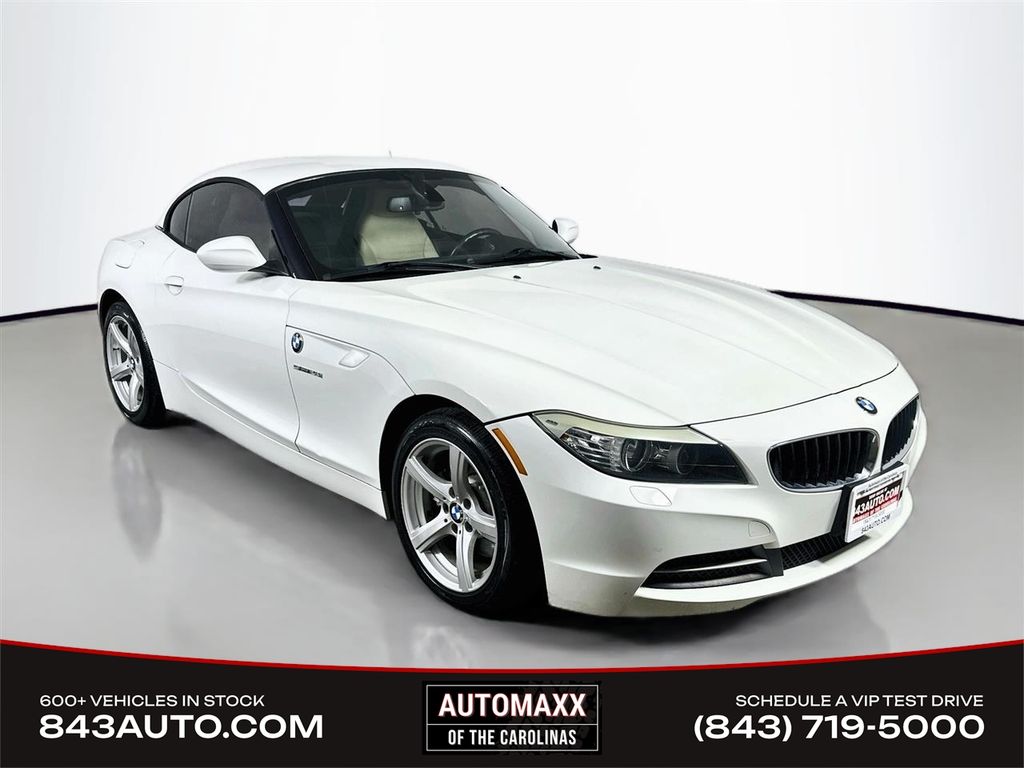 Alpine White 2012 BMW Z4 Convertible Rear-Wheel Drive 8-Speed Automatic