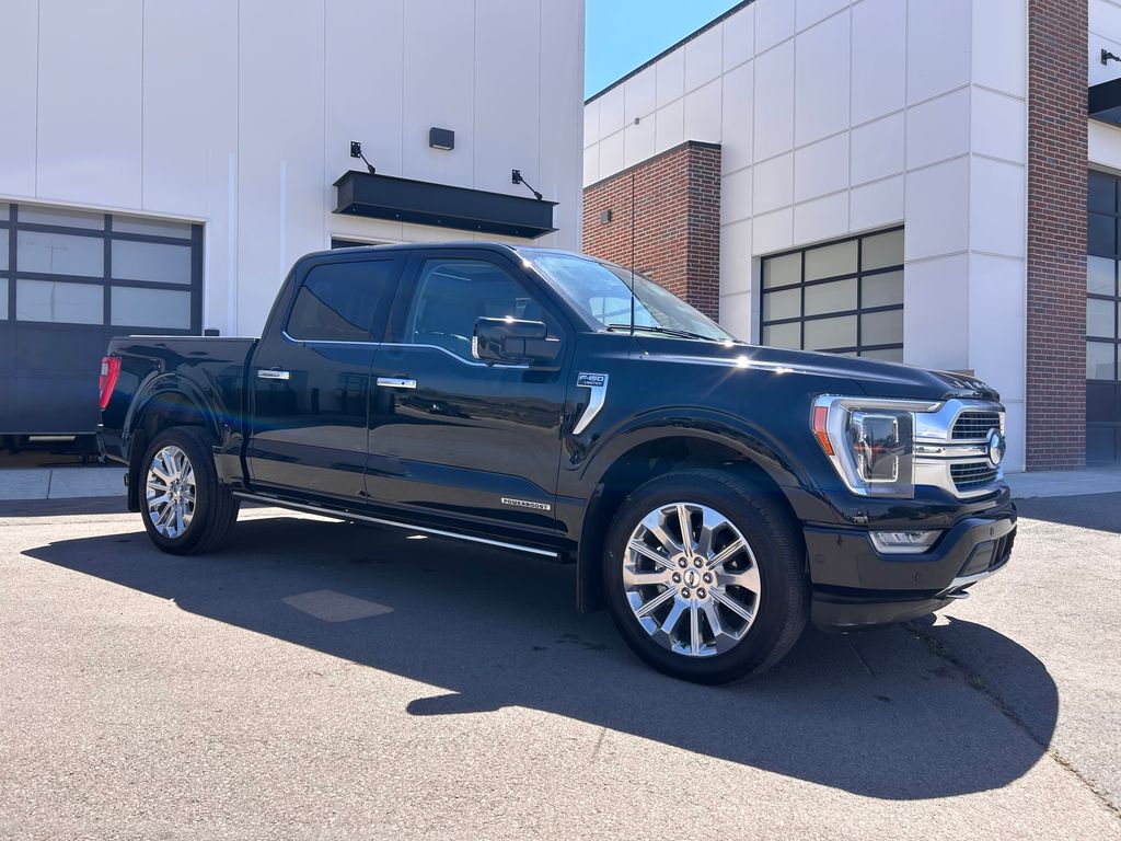Black 2023 Ford F-150 Pickup Truck Four-Wheel Drive Automatic