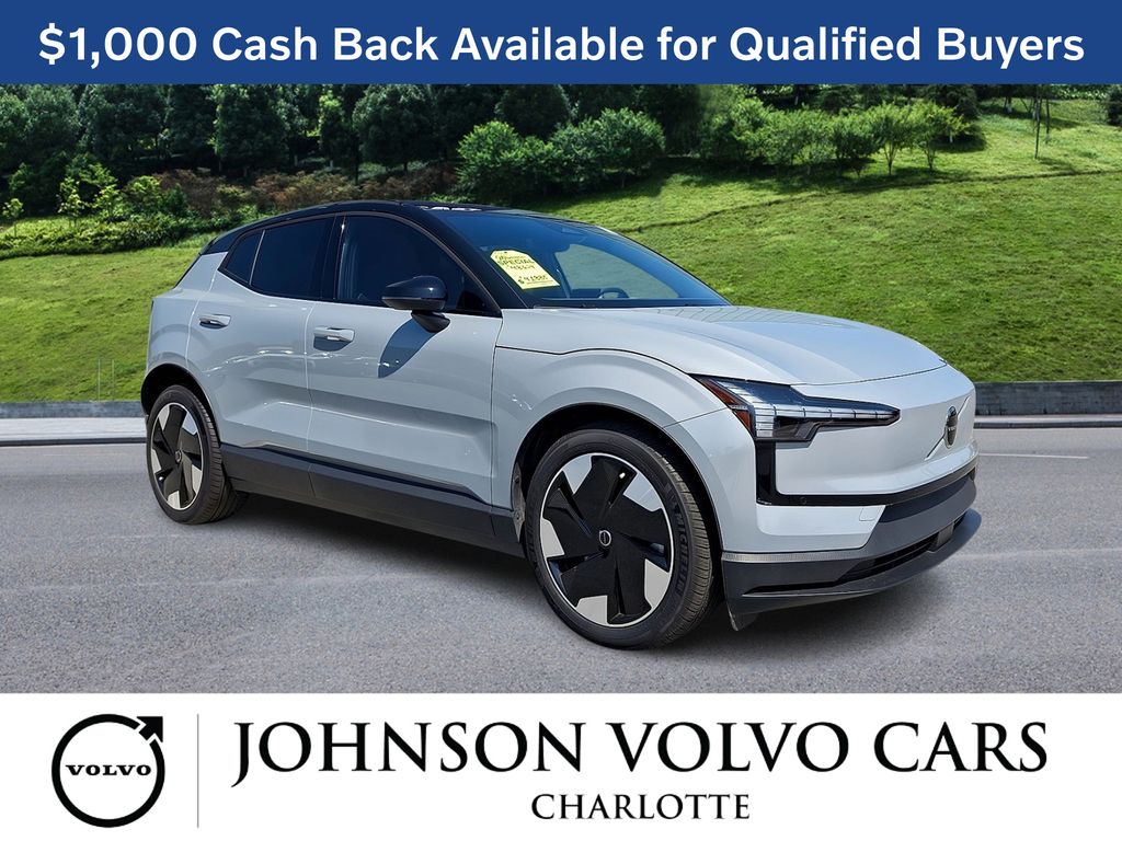 Gray Metallic 2025 Volvo EX30 Twin Plus eAWD SUV / Crossover All-Wheel Drive 1-Speed Automatic