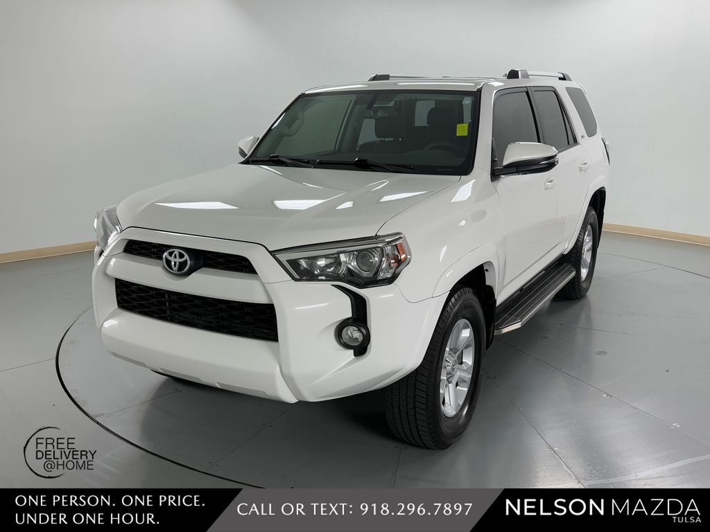 Super White 2019 Toyota 4Runner SR5 Premium 4WD SUV / Crossover Four-Wheel Drive 5-Speed Automatic Overdrive