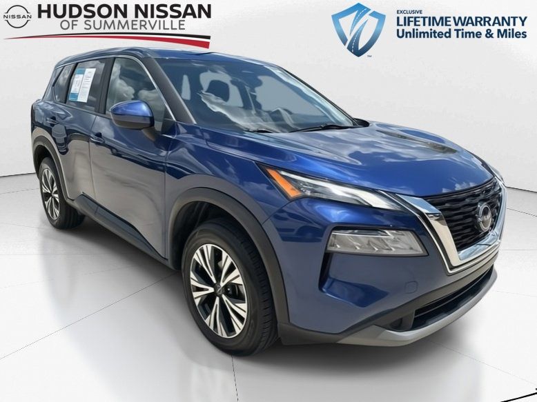 2023 Caspian Blue Metallic Nissan Rogue SV SUV