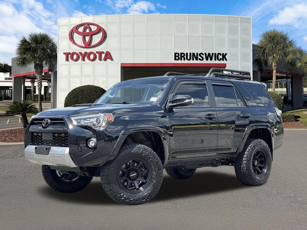 Midnight Black Metallic 2023 Toyota 4Runner SUV / Crossover Four-Wheel Drive 5-Speed Automatic
