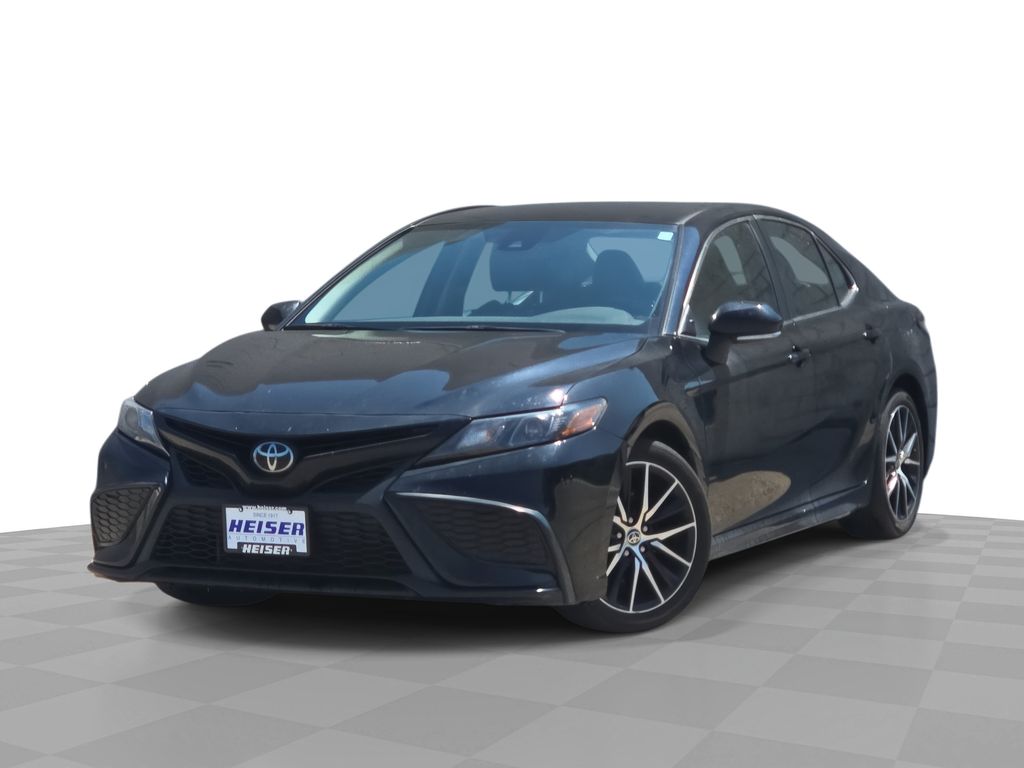 Midnight Black Metallic 2023 Toyota Camry Sedan Front-Wheel Drive 8-Speed Automatic