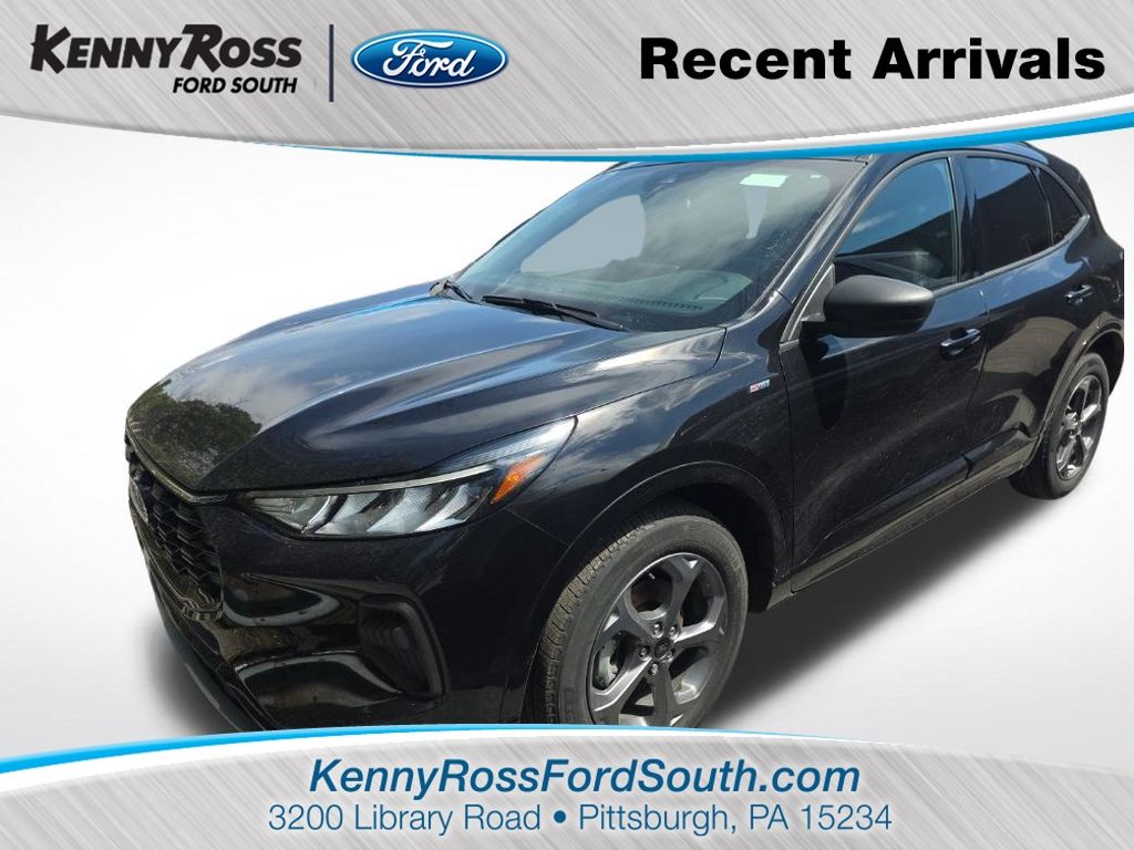 Black Metallic 2024 Ford Escape ST-Line AWD SUV / Crossover All-Wheel Drive 8-Speed Automatic