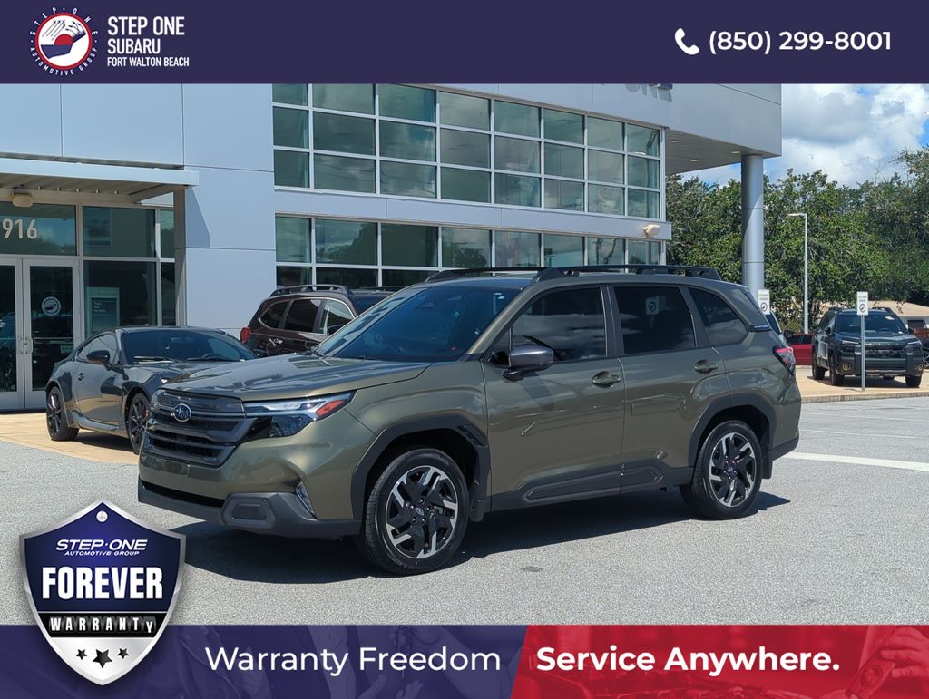 Autumn Green Metallic 2026 Subaru Forester SUV / Crossover All-Wheel Drive Continuously Variable Transmission