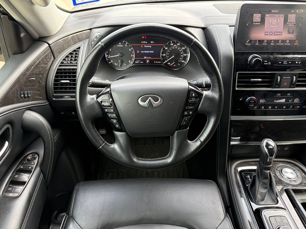 2022 INFINITI QX80 LUXE Black at AutoSavvy Houston Northwest
