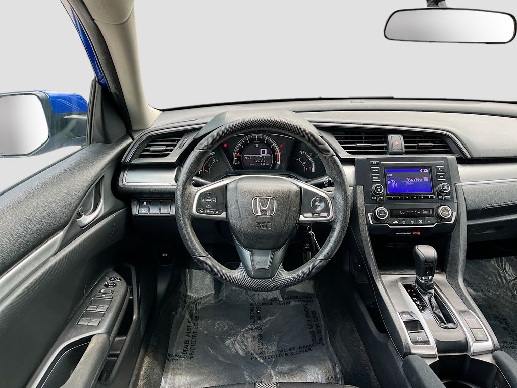 2018 Honda Civic LX Blue at DeMontrond Automotive Group