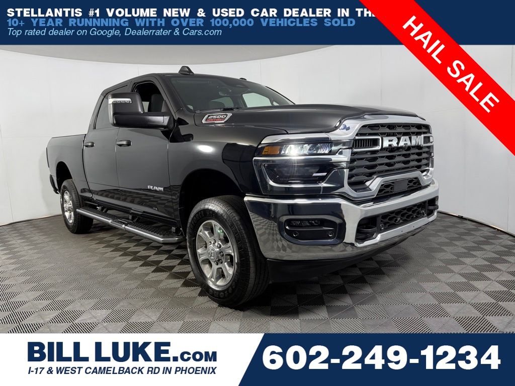 Diamond Black Crystal PC 2026 RAM 2500 Big Horn Crew Cab 4WD Pickup Truck Four-Wheel Drive 8-Speed Automatic