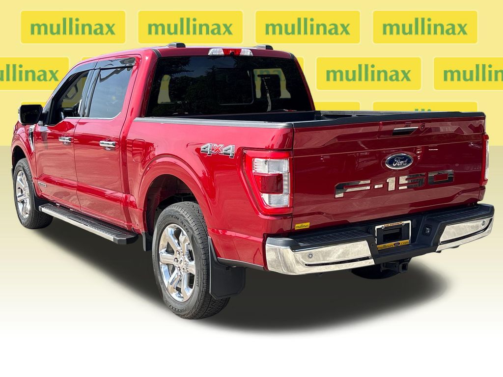 Certified Used 2022 Red Ford Lariat image 9