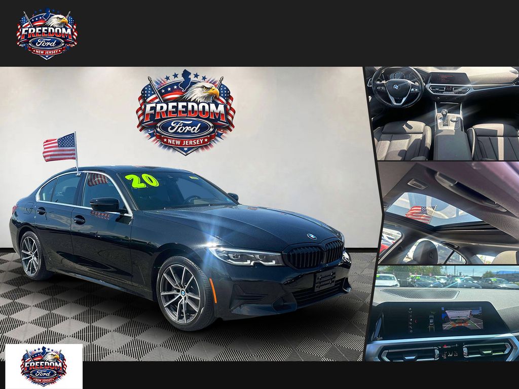 Jet Black 2020 BMW 3 Series 330i xDrive Sedan AWD Sedan All-Wheel Drive 8-Speed Automatic