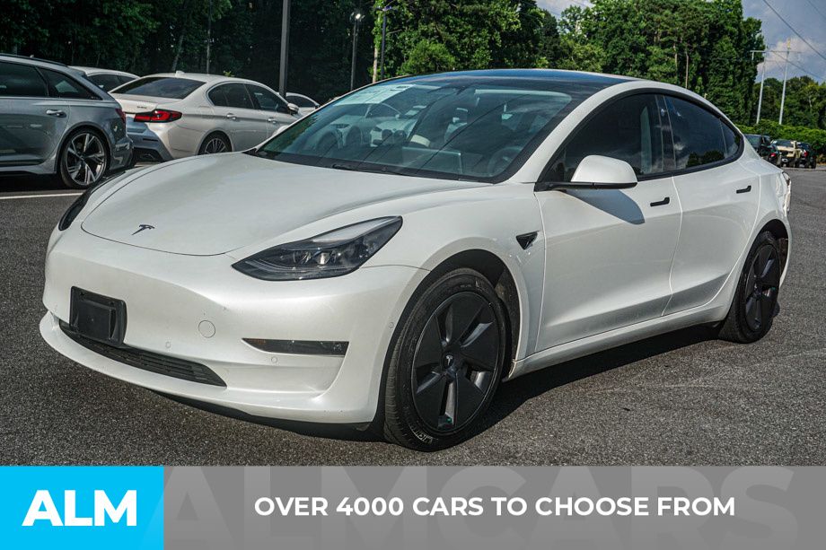 Used 2022 Tesla Model 3 Long Range with VIN 5YJ3E1EB1NF264626 for sale in Union City, GA