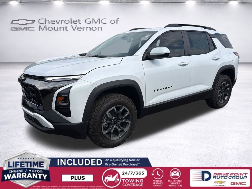 Polar White Tricoat 2027 Chevrolet Equinox SUV / Crossover Four-Wheel Drive 8-Speed Automatic