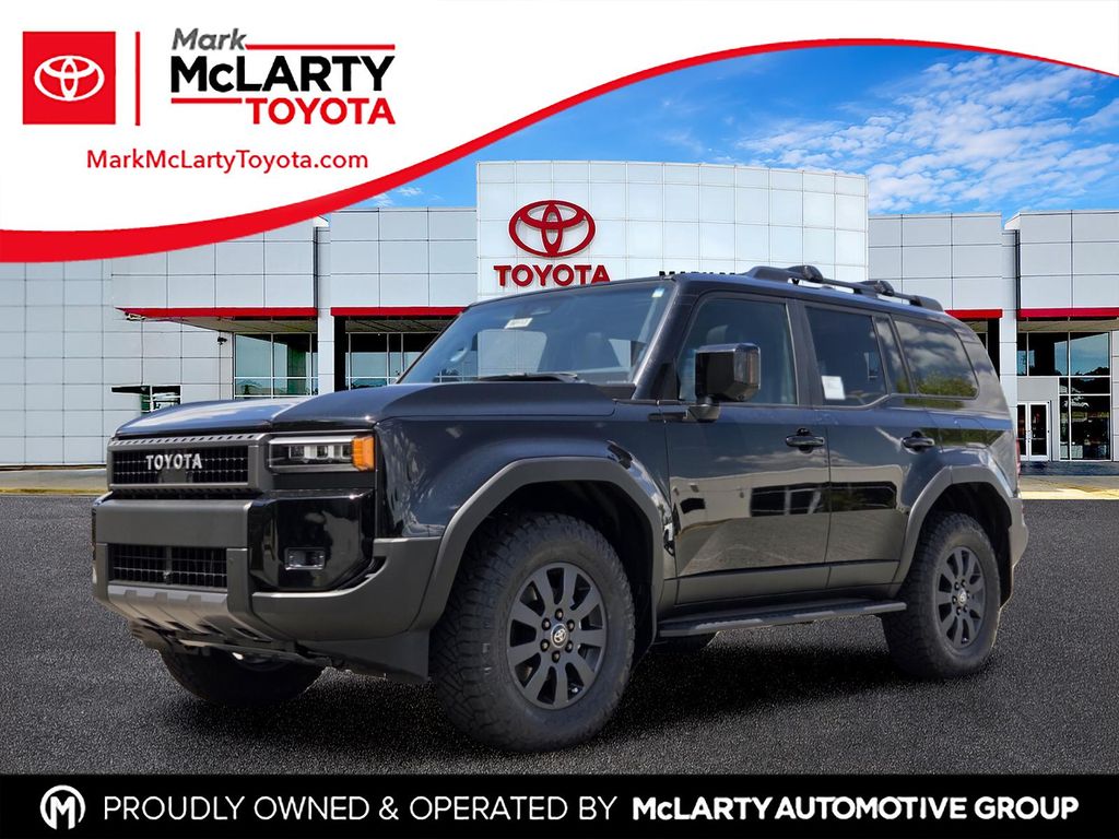 Black 2027 Toyota Land Cruiser SUV / Crossover Four-Wheel Drive 8-Speed Automatic
