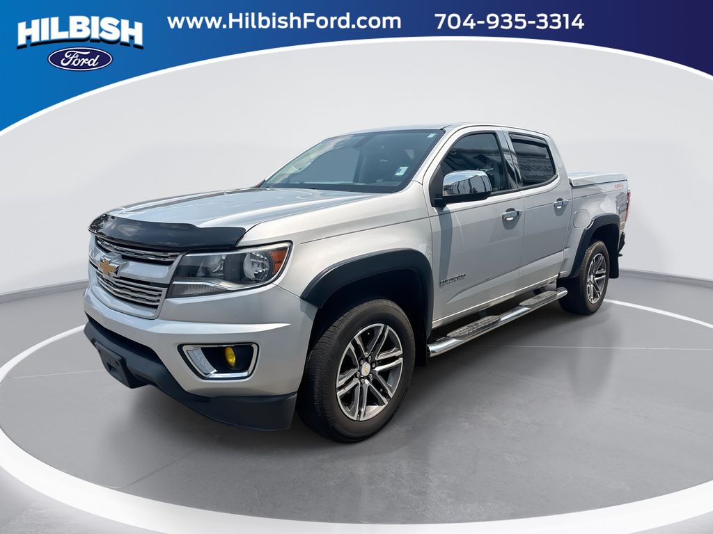 Silver Ice Metallic 2019 Chevrolet Colorado Pickup Truck Four-Wheel Drive 8-Speed Automatic