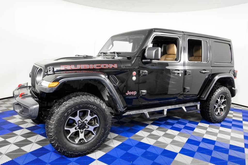 Black Clearcoat 2020 Jeep Wrangler Unlimited Rubicon 4WD SUV / Crossover Four-Wheel Drive 8-Speed Automatic