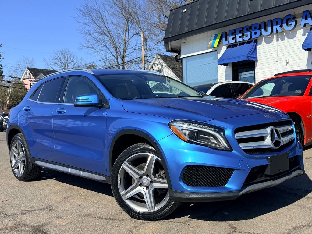 South Seas Blue Metallic 2017 Mercedes-Benz GLA 250 4MATIC SUV / Crossover All-Wheel Drive 7-Speed Automatic