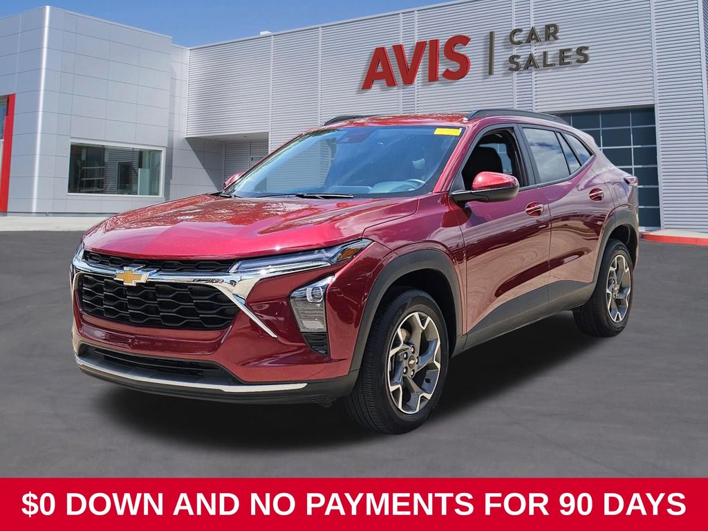 Red (Crimson Metallic) 2025 Chevrolet Trax SUV / Crossover Front-Wheel Drive 6-Speed Automatic