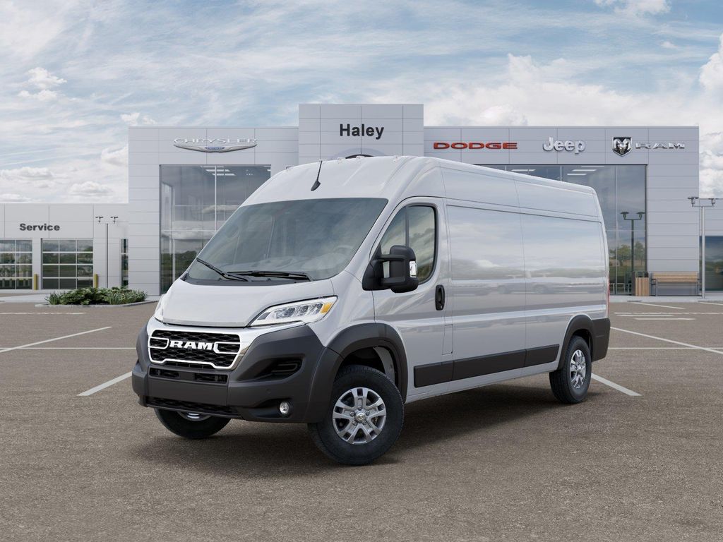 Bright White Clearcoat 2026 RAM ProMaster Van  9-Speed Automatic