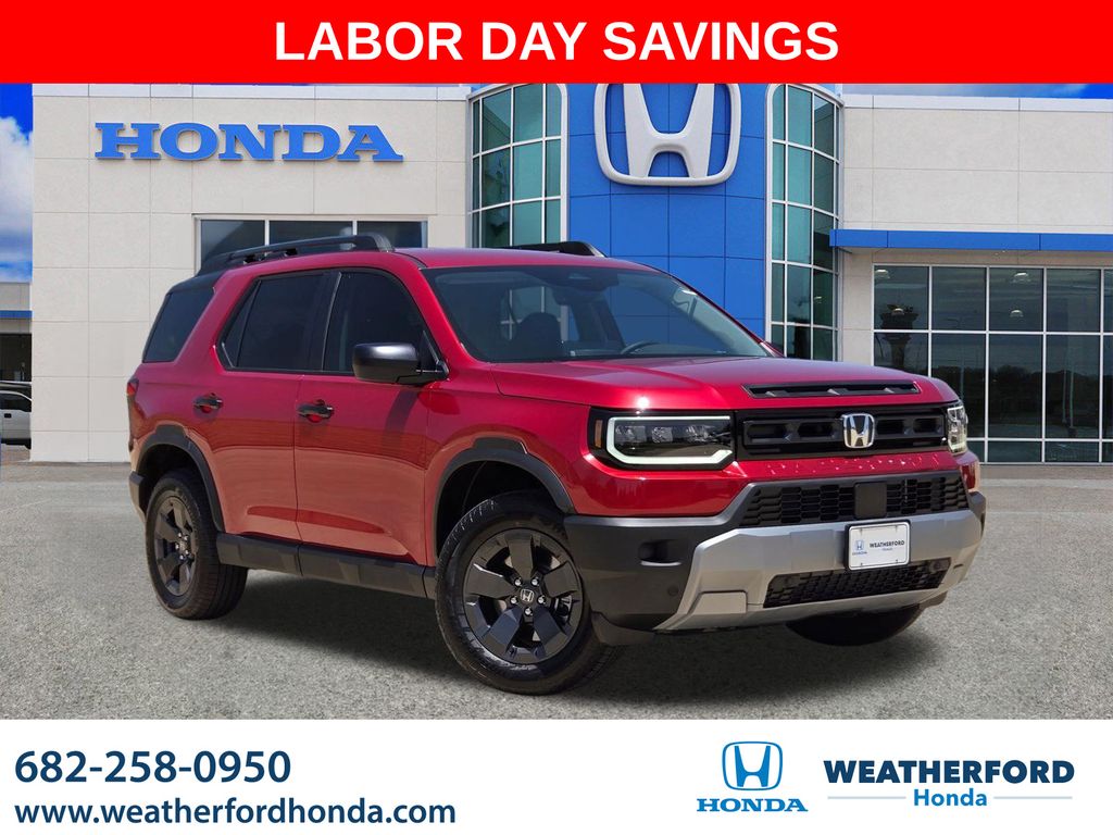 Radiant Red Metallic II 2026 Honda Passport SUV / Crossover All-Wheel Drive Automatic