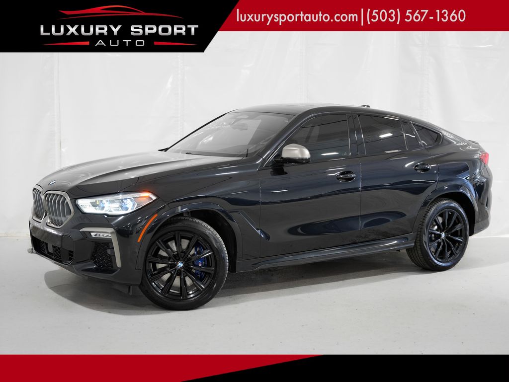 Black Sapphire Metallic 2020 BMW X6 SUV / Crossover All-Wheel Drive 8-Speed Automatic
