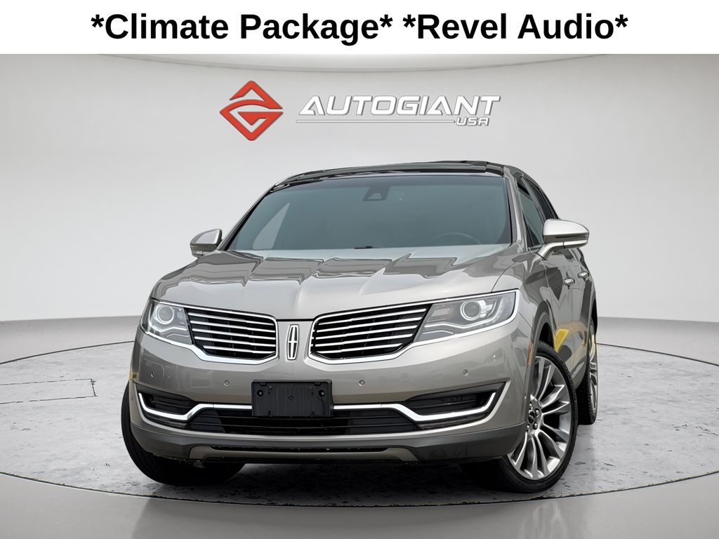 Luxe Metallic 2016 Lincoln MKX Reserve AWD SUV / Crossover All-Wheel Drive 6-Speed Automatic