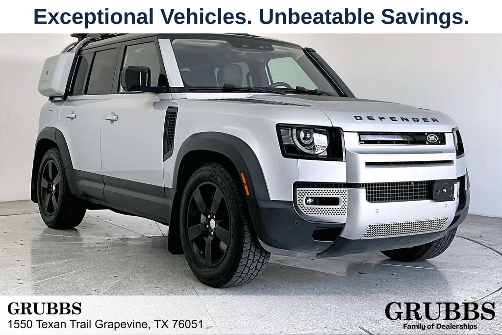 Silver 2020 Land Rover Defender 110 HSE AWD SUV / Crossover All-Wheel Drive 8-Speed Automatic