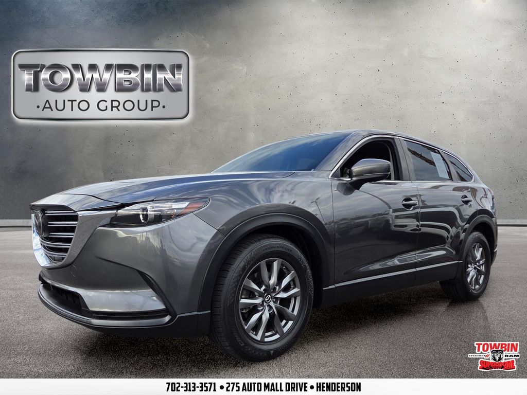 Machine Gray Metallic 2018 Mazda CX-9 SUV / Crossover Front-Wheel Drive 6-Speed Automatic