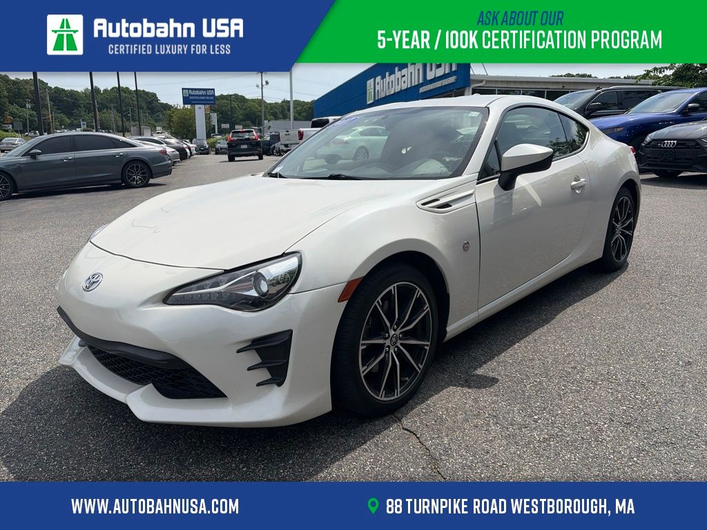 White 2017 Toyota GR86 Coupe Coupe Rear-Wheel Drive 6-Speed Automatic