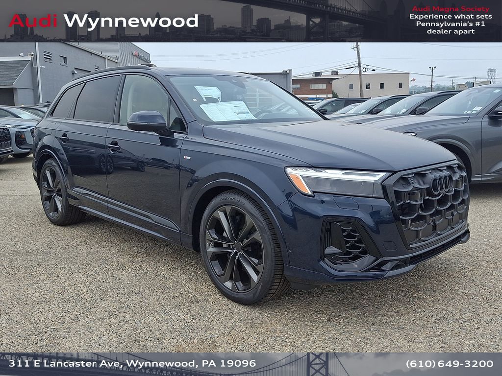 Waitomo Blue Metallic 2026 Audi Q7 SUV / Crossover All-Wheel Drive 8-Speed Automatic