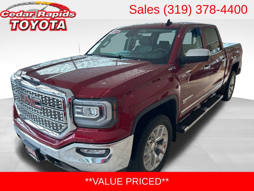  2018 GMC Sierra 1500 SLT Crew Cab 4WD   