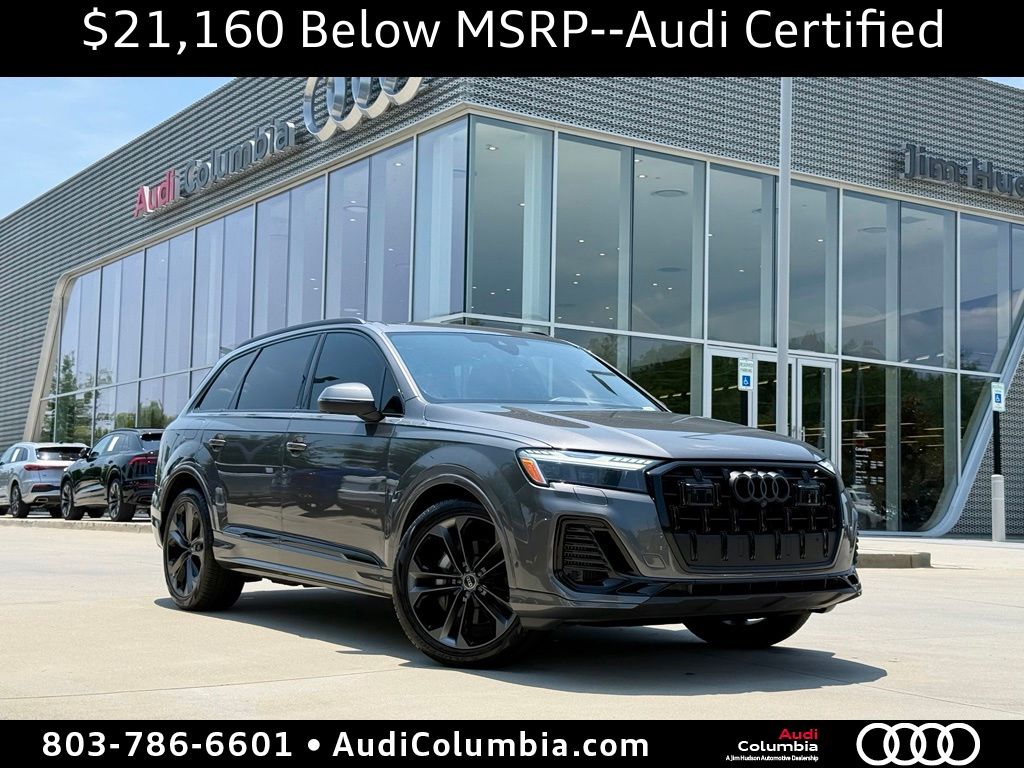 Samurai Gray Metallic 2025 Audi Q7 SUV / Crossover All-Wheel Drive 8-Speed Automatic