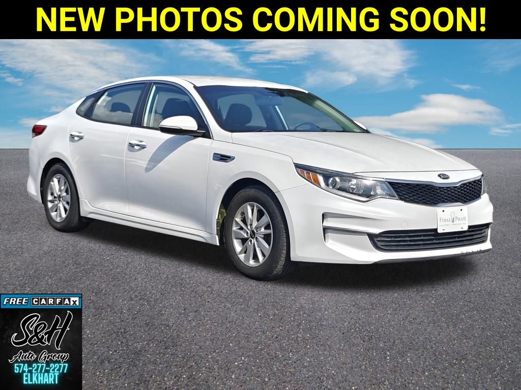 Snow White Pearl 2020 Kia Optima Sedan Front-Wheel Drive 6-Speed Automatic