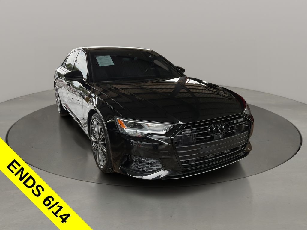 Mythos Black Metallic 2023 Audi A6 quattro Premium Plus 45 TFSI Sedan All-Wheel Drive 7-Speed Automatic