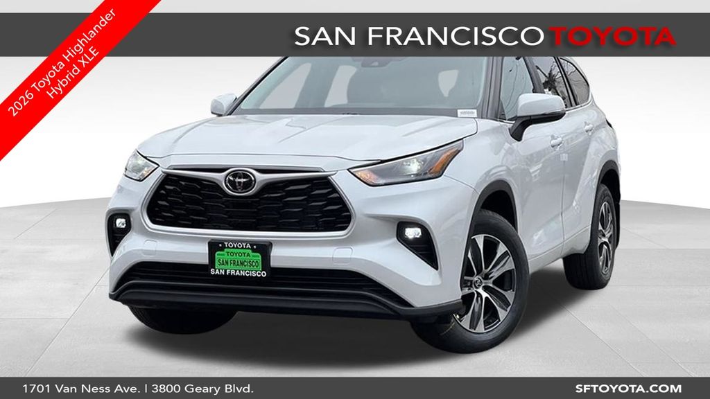 Wind Chill Prl 2026 Toyota Highlander Hybrid XLE AWD SUV / Crossover All-Wheel Drive Continuously Variable Transmission