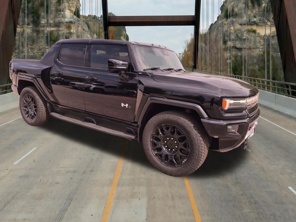 Void Black 2026 GMC Hummer EV Pickup 2X Crew Cab AWD Pickup Truck All-Wheel Drive 1-Speed Automatic