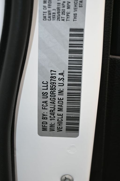 Used 2024 Bright White Clearcoat Jeep Laredo image 26