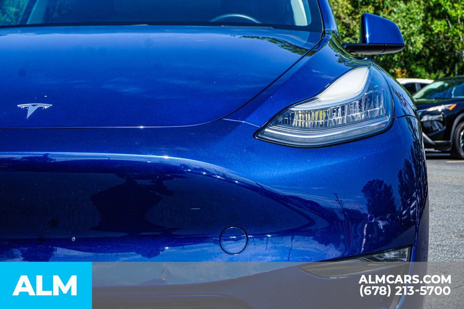 Used 2020 Blue Tesla Long Range image 11