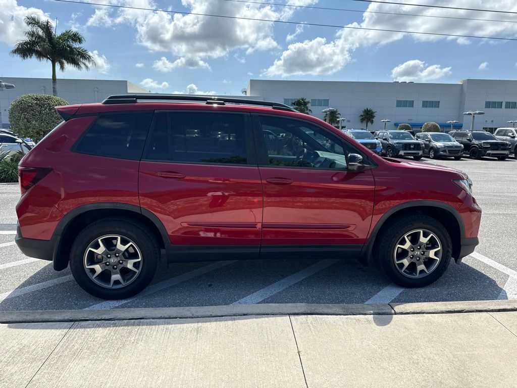 Used 2023 Radiant Red Metallic II Honda TrailSport image 6