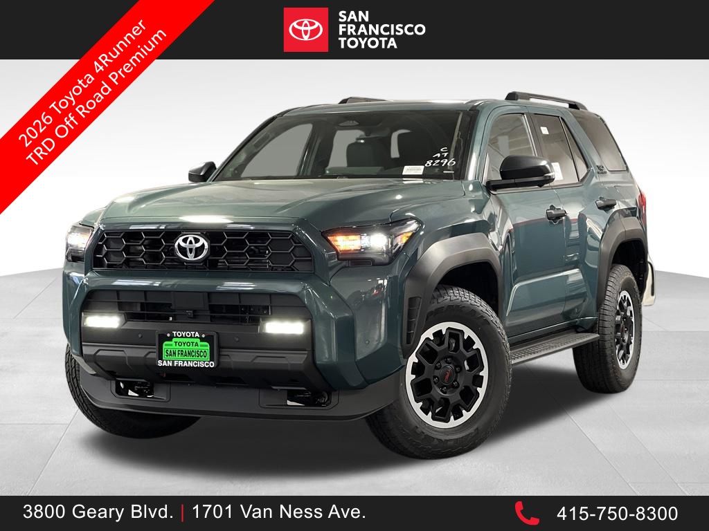 Everest 2026 Toyota 4Runner SUV / Crossover Four-Wheel Drive 8-Speed Automatic