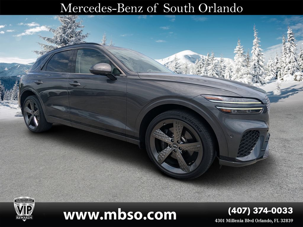 Himalayan Gray 2022 Genesis GV70 SUV / Crossover All-Wheel Drive 8-Speed Automatic