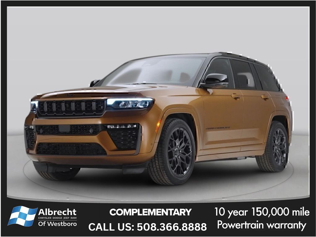 Bright White Clearcoat 2026 Jeep Grand Cherokee SUV / Crossover Four-Wheel Drive 8-Speed Automatic